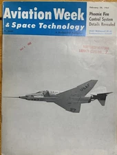 Aviation Week & Space Technology Feb. 24, 1964 McDonnell Douglas RF-4C Recon