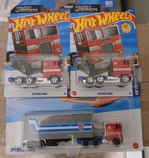Hot Wheels Track Fleet  2 Mainlines - BUNDLE - Transformers - Optimus Prime