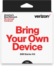 Verizon Prepaid 3-in-1 SIM Kit for Easy Network Access Unlimited Talk/Text