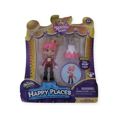 Shopkins Happy Places Royal Trends - Princess Beryl Doll Easy Pop Skirt