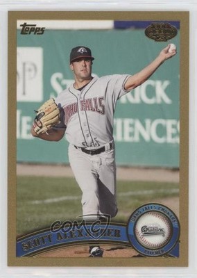 2011 Topps Pro Debut Gold 32/50 Scott Alexander #317 0x1z