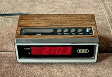 Tozai Model ATC-3035 Vintage Wood Grain Alarm...