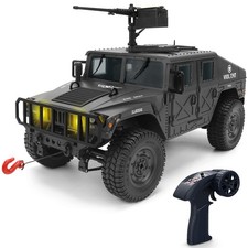 Coche todoterreno 4x4 1:14 RC sobre orugas camión militar control remoto coche vehículo de juguete