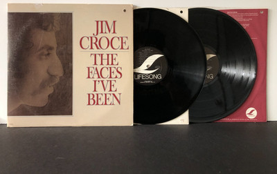 Jim Croce THE PLACES I'VE BEEN Original 1975 Lifesong 2 lp gatefold VG+/VG+/VG++