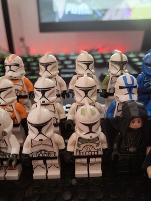 Lego Star Wars 6 Clone Minifiguren