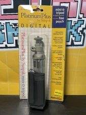 Tripod Platinum Plus by Sunpak Mini D NeW  Free Pouch 620-120BB Digital Camera