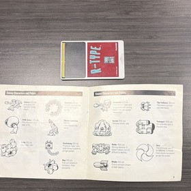 Irem TurboGrafx-16 R-Type HuCard + Manual Shooter NTSC-U/C 1989