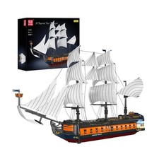 🏴‍☠️ MouldKing 13192 Imperiale Fregatte Klemmbausteine Piratenschiff 🇩🇪