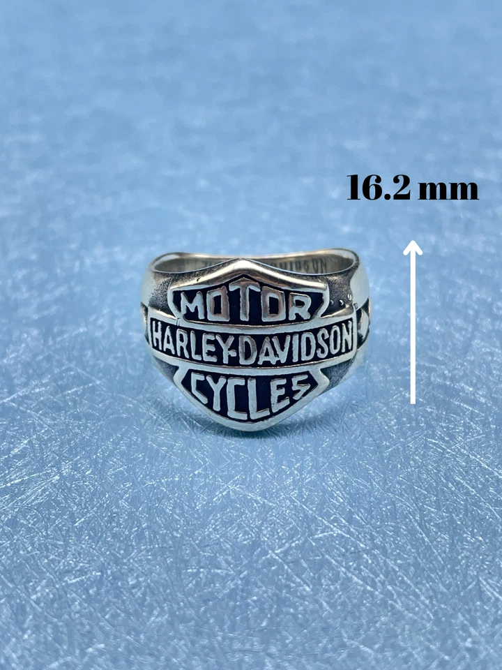 Harley Davidson Design 925 Sterling Silver Ring, Gift for Birthday, Trendy Ring - Image 4 of 4