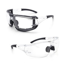 Photochromic Safety Glasses with Z87.1 Scratch Resistant Transition Lenses
