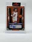 2025 Leaf Metal Prismatic Orange #MA-DH1 Dylan Harper AUTO (#'d / 45) Rutgers