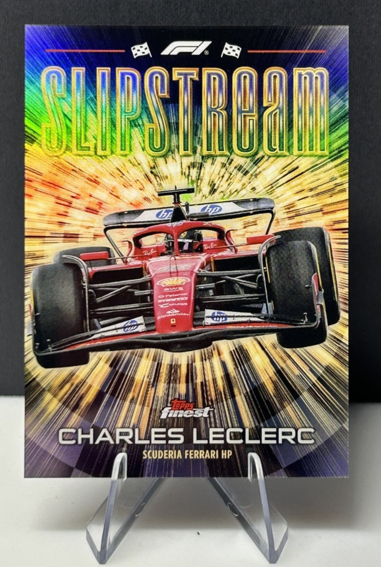 2024 Topps Finest Formula 1 #SS-3 Charles Leclerc Slipstream - CASE HIT SSP 1:96