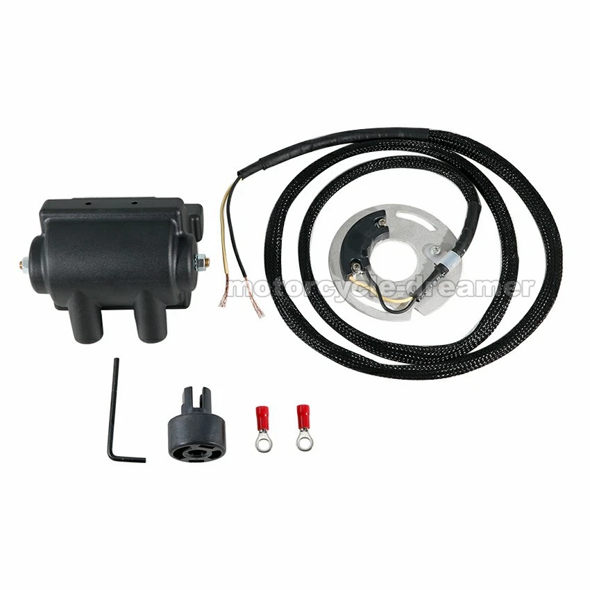 Dual Fire Ignition Coil For Harley Davidson FXRC Low Rider Chrome FLHR Road King - Изображение 3 из 4