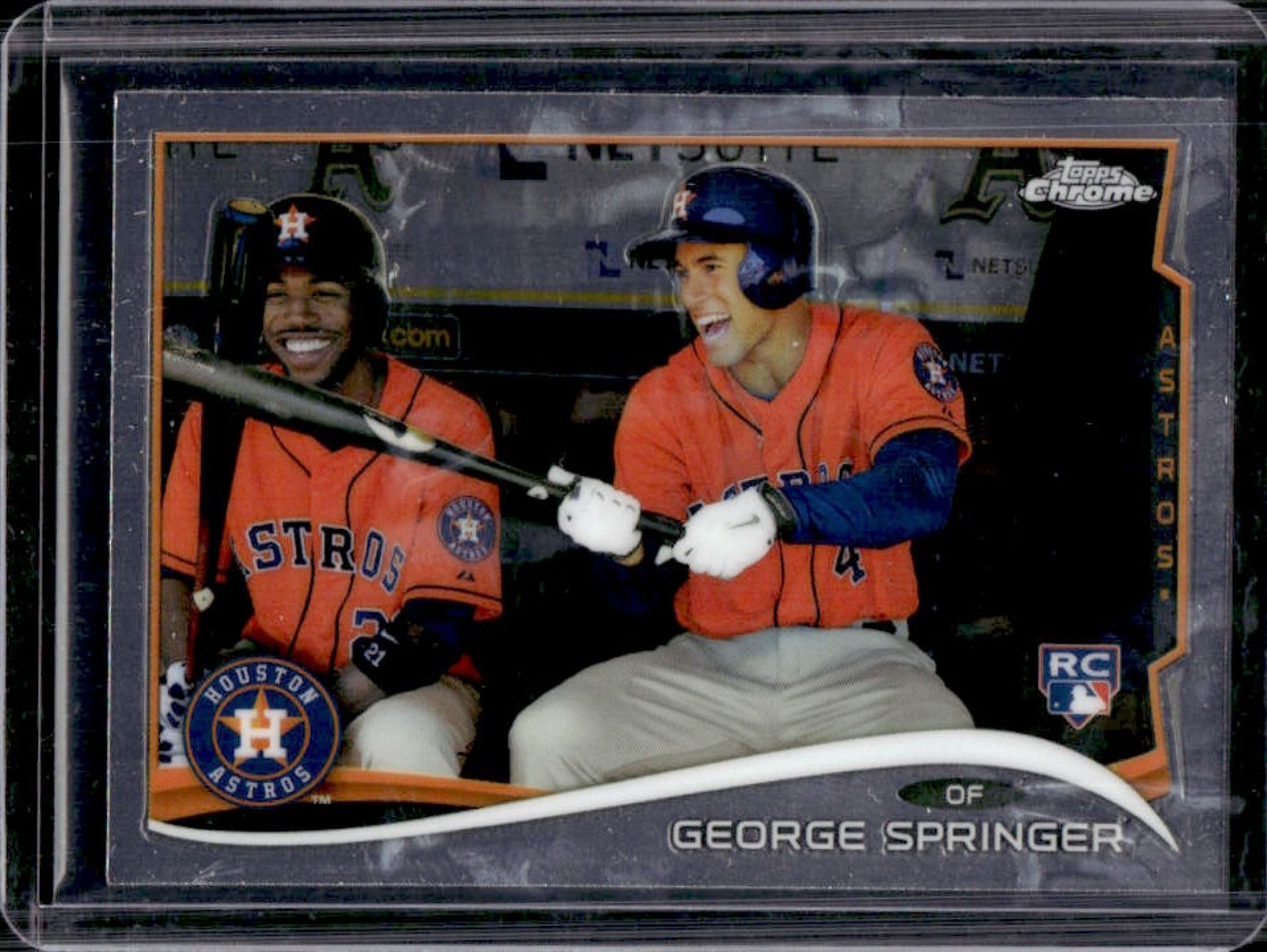 2014 Topps Chrome George Springer RC Rookie #138 Astros