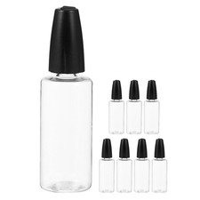  8 Pcs Precision Tip Applicator Bottle Glue Press Hair Dye Needle