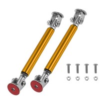 2pcs 7,5 cm/2,95 pouces Tiges Pare-chocs Avant Arrière Tiges Aluminium Alliage