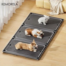 2-in-1 Dog Potty Tray  Cat Litter Mat Non-Slip Waterproof Easy Clean Pad pets