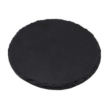 Schieferplatte rund 15 cm -