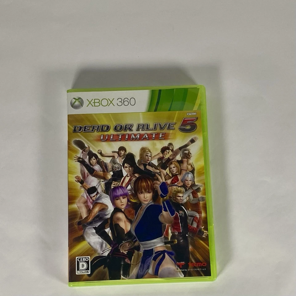 DEAD OR ALIVE 5 Ultimate Collector's Ed. XBox 360 Game KASUMI Pad casds CD + Mat - Image 2 of 4