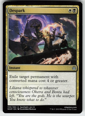 #ad Despark U War of the Spark 190 MTG $1.99