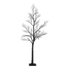 Nearly Natural 6ft Pre-Lit Halloween Minimalist Twig Fall Tree w/ 320 LED