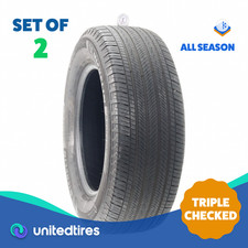 Set Of 2 Used 26565r18 Michelin Primacy Ltx 114t - 7.532