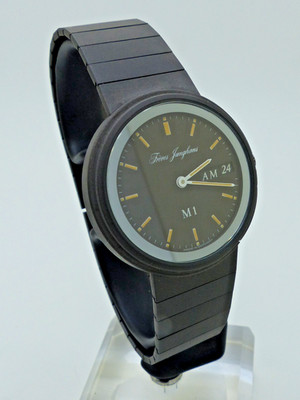 Frères Junghans M1 Quartz Alarm NOS Grail Watch 25/4401.44 Rare quartz Germany