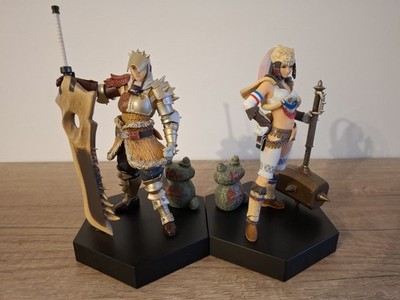 Monster Hunter 10th Anniversary figur male and female Hunter