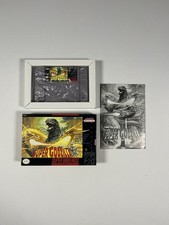 Super Godzilla (Super Nintendo Entertainment System, 1993) CIB w/  Manual