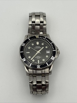 Men's Swiss Charter Steel Series Swiss Movement 67-072