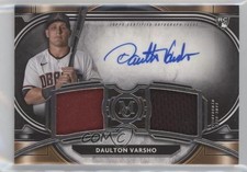 2021 Museum Collection Single-Player Dual Relic 268/349 Daulton Varsho Auto u0u