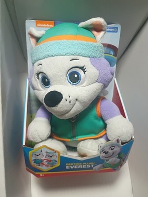 Paw Patrol Everest Bedtime Plush 10.5  Nickelodeon Spin Master Walmart Exclusive