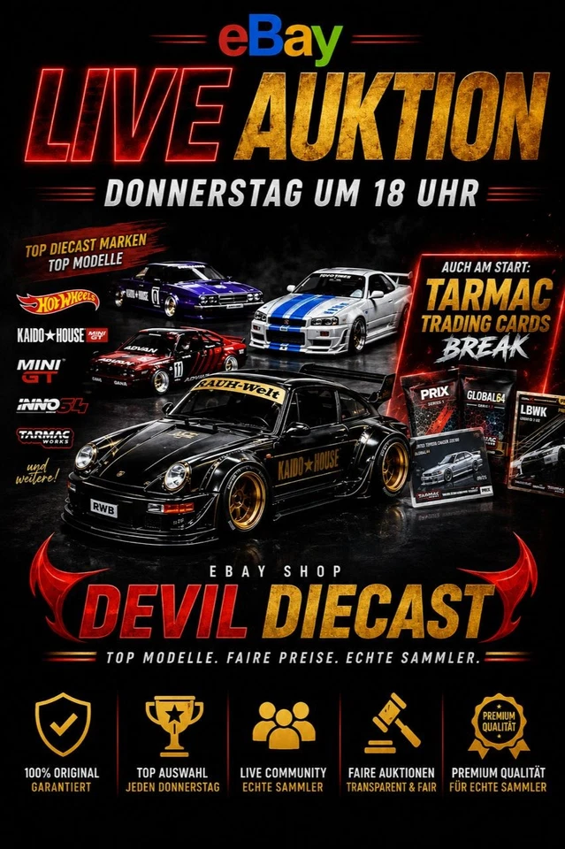 1:64 Diecast Modelle Hot Wheels, Mini GT, Kaido, Inno 64, Pop Race