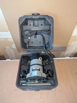 #ad #ad Porter Cable Router 690LR Base 1001 T2 Wrenches 1 2quot; 1 4quot; Collets Hard Case $125.00