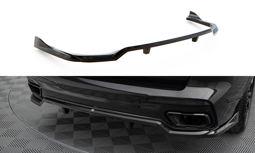 Splitter Arrière Maxton BMW X7 M-Pack G07 Facelift en ABS Premium Look Sport