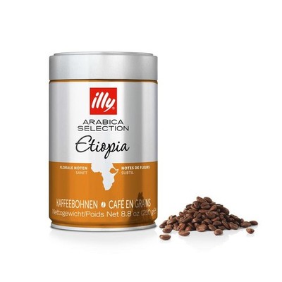 illy Kaffeebohnen Arabica Selection Äthiopien 250g Dose ganze Espressobohnen