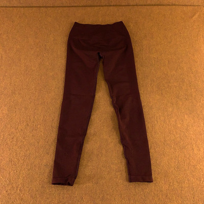 Alphalete Womens Small Espresso Amplify High Rise Seamless Scrunch Leggings New
