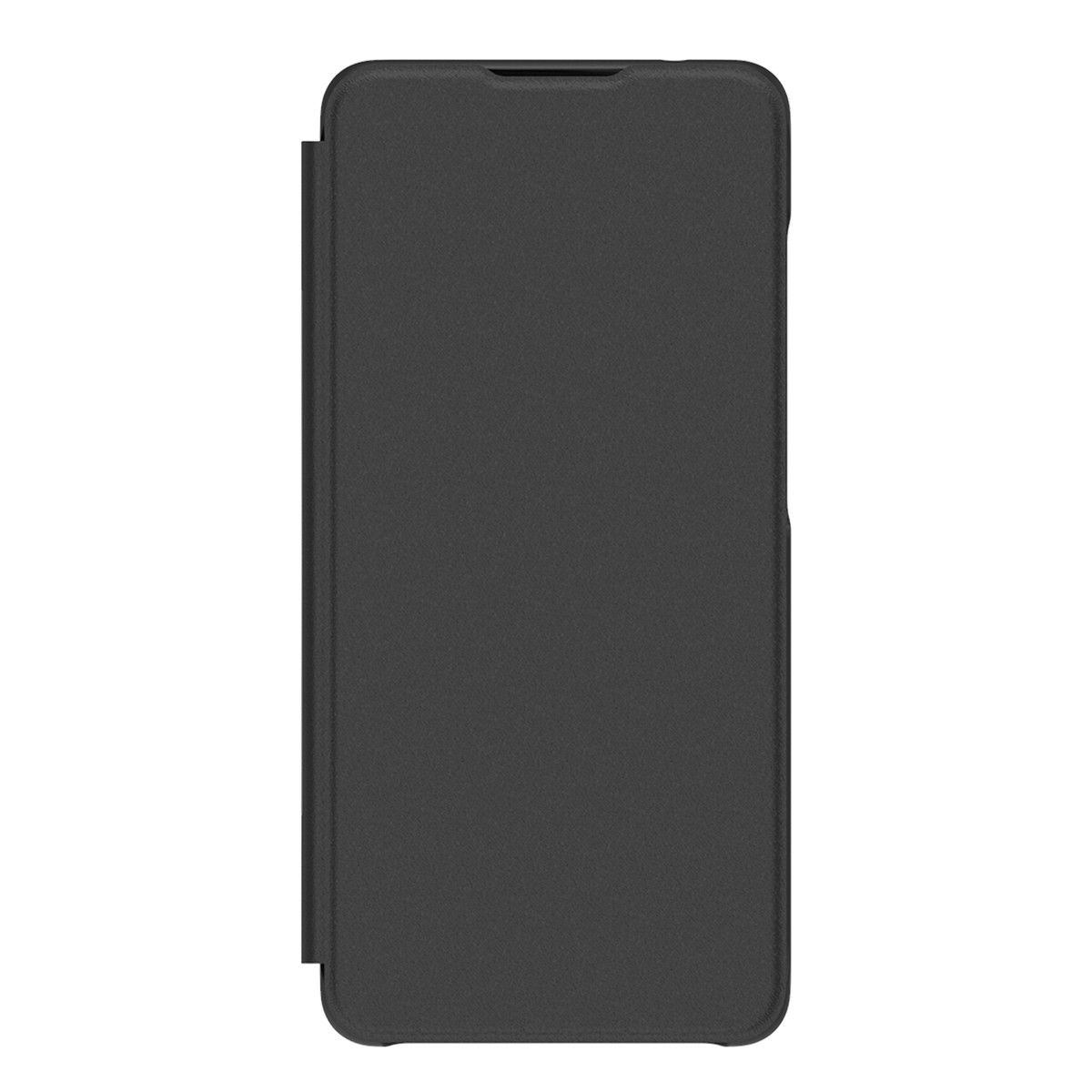 Étui Samsung A52 5G housse portefeuille en cuir noir avec porte-carte intégré