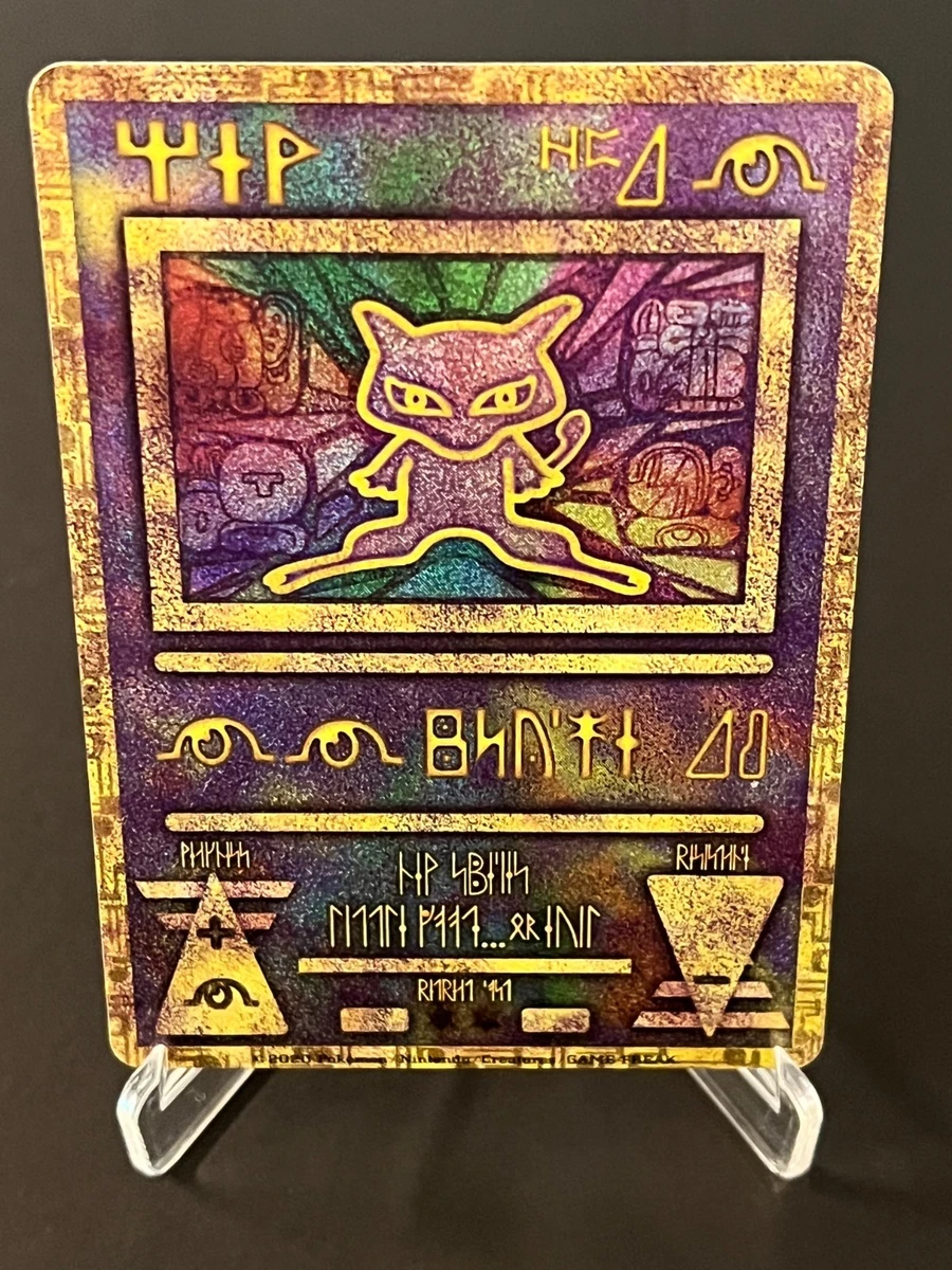 how rare is the ancient mew pokemon card Graded Pokemon Card - Ancient Mew 2000 Movie Promo main image 1