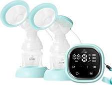 Zomee Z2 Double Electric Breast Pump with Double Kit  Multiple Shield Sizes