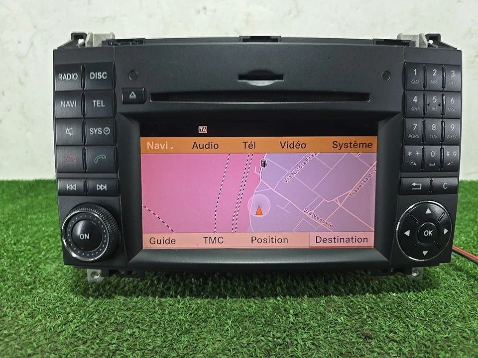 AUTORADIO NAVIGATORE MERCEDES CLASSE A E B ANNO DAL 2005 AL 2011.  A1699002400 - Immagine 3 di 4