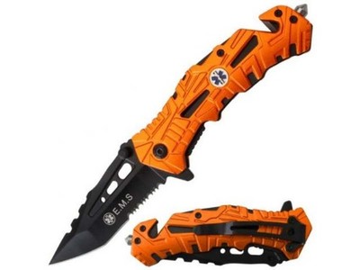 3.85'' Snake Eye Tactical Spring Assist Knife Collection - 440 Stainless Steel