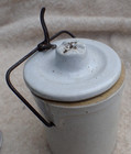 WESTERN STONEWARE CO MONMOUTH ILLS. 1 PINT WIRE BAIL LOCK CROCK FRUIT JAR — photo 7