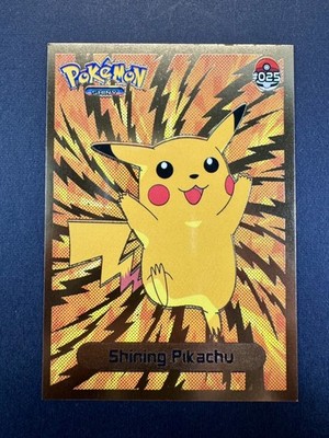   SHINING Pikachu Non-TCG 2024 SHINY POKEMON Card Kanto Peru Foil NM 