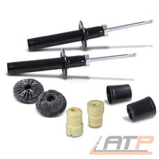 2x STOßDÄMPFER + DOMLAGER + PROTECTION-KIT VORNE FÜR AUDI A4 B8 8K