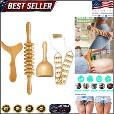 Professional Wood Therapy Massage Kit for Body Shaping  Cellulite Removal