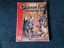 ICE: Rolemaster 2nd Edition Character & Campaign Law  Good Condition
