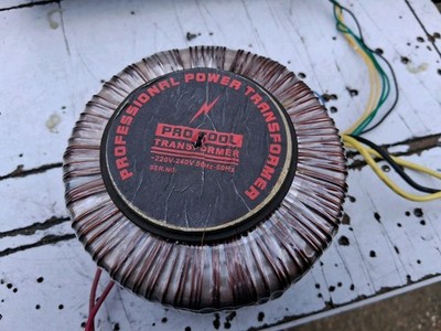 Pro Tool Trafo Toroidal 300 Watt 42-0-42 Verstärker Projekt DIY Hifi 