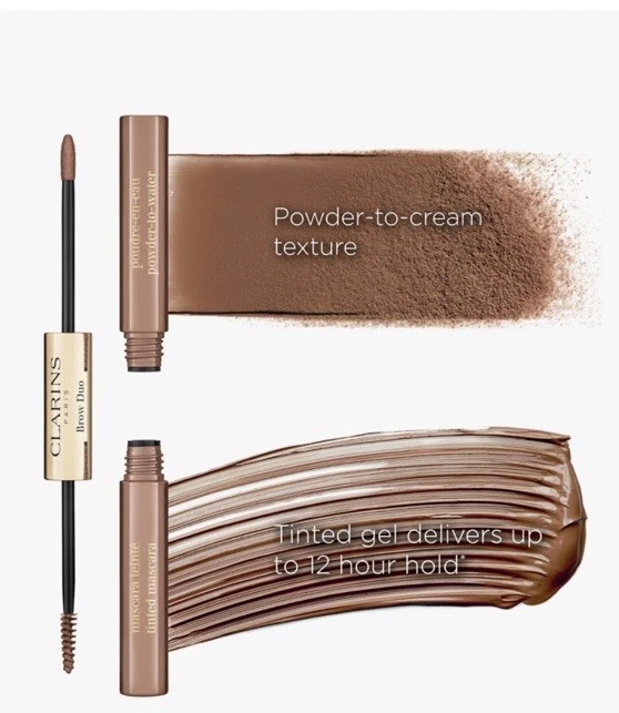 LOTE de 2 Clarins Brow Duo Define Correcciones 02 AUBURN Foto 3 de 4