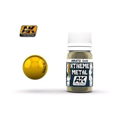 AK472 AK XTREME METAL ENAMEL ORO 30ML
